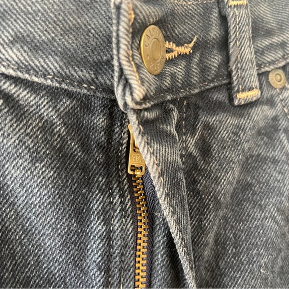 Vintage Calvin Klein jeans 90's black 28 tapered mom high rise y2k denim casual - Picture 5 of 9